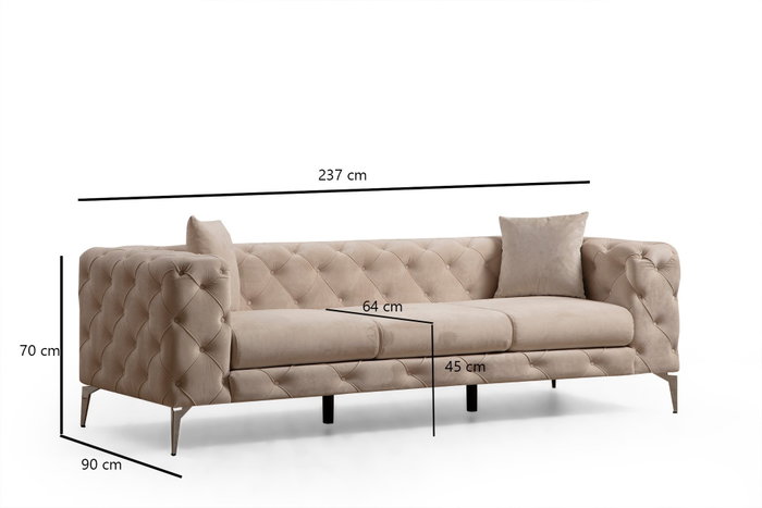 Atelier Del Sofa Como - Ecru Atelier Del Sofa Como - Ecru